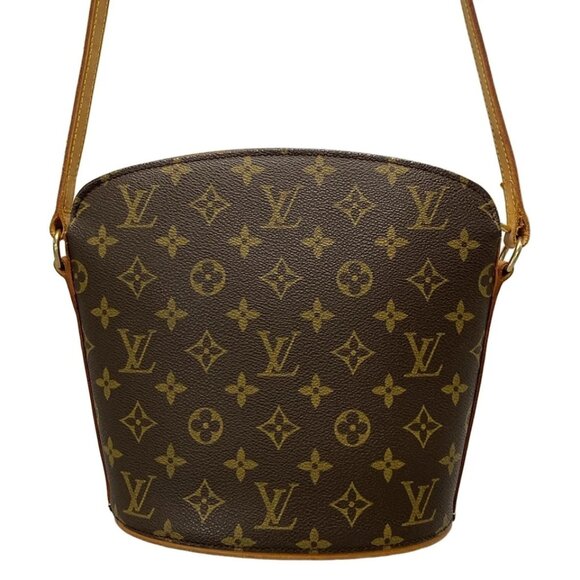 LOUIS VUITTON Drouot Monogram Shoulder Bag Monogram Canvas 528-072325 - Picture 2 of 14